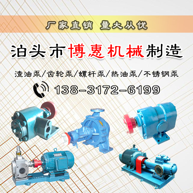 YCB型系列不銹鋼圓弧齒輪泵(圖1)